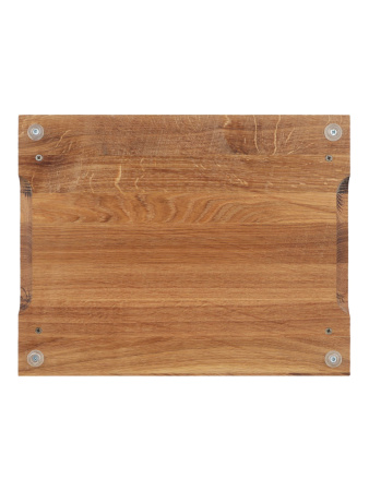 Поднос для подачи шашлыка из массива дуба с держателями шампуров 30х38х3 см