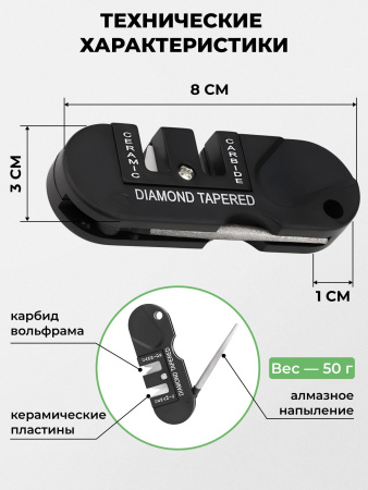 Щепокол-рычаг «Удачный» в наборе с точилкой для инструмента и сумкой-переноской для дров